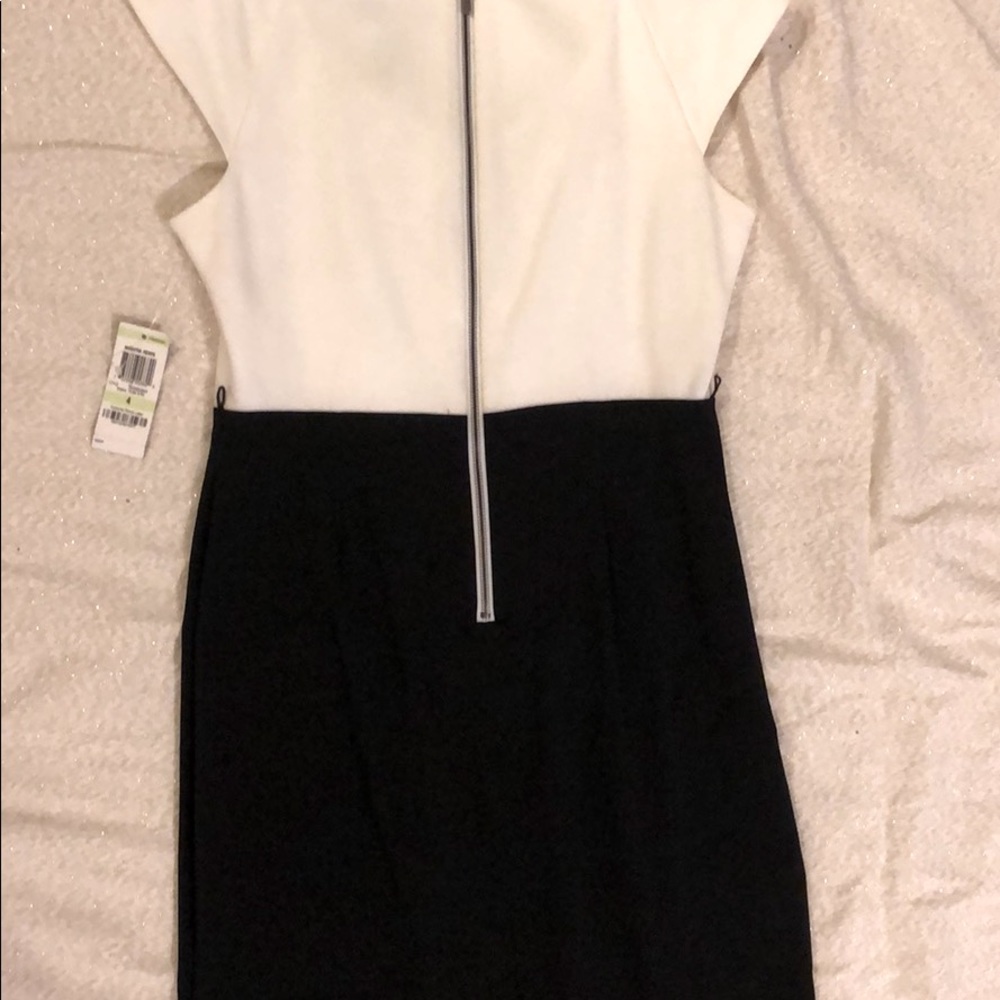 Black and white dress